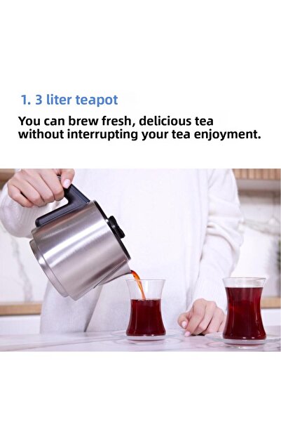 Fakir Chailand Tea Maker & Kettle Inox