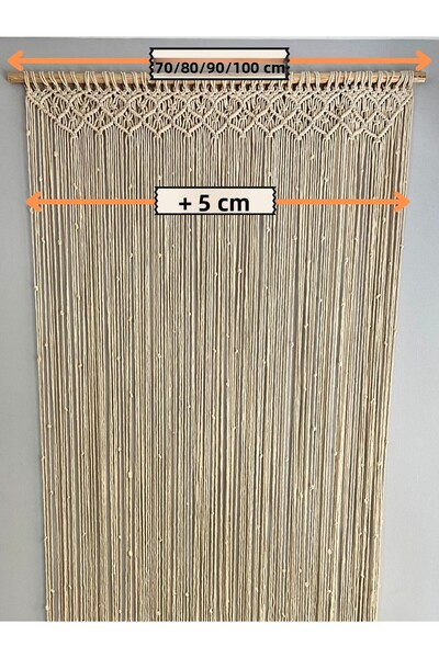 MEGAHOBİEVİ Macrame Decorative Curtain