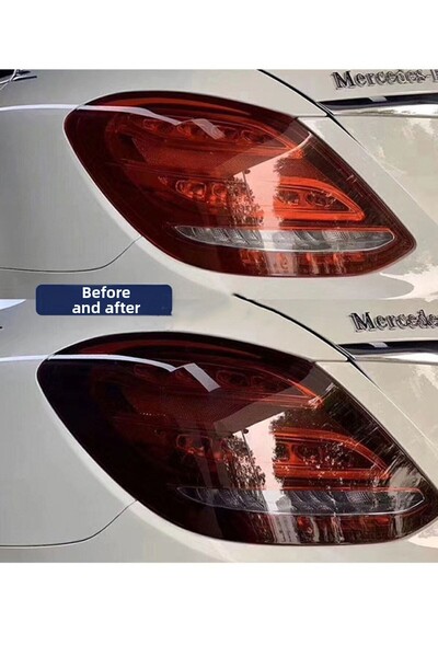 MeyZone Headlight Stop Film Headlight Foil Light Black Headlight Scratch Anti-Scratch Foil 100cm X 30cm