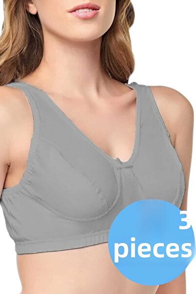 Mood Agenda 3 قطع من القطن الممشط نصف القميص النسائي