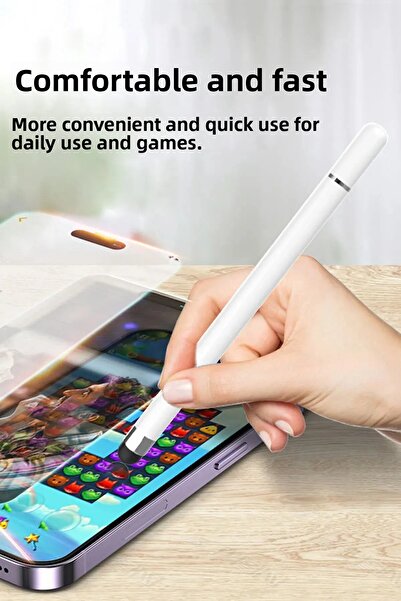 Fibaks 2in1 Stylus Disk Pen Tablet Pen for Phone iPad Xiaomi Samsung Huawei All Touch Screens Compatible