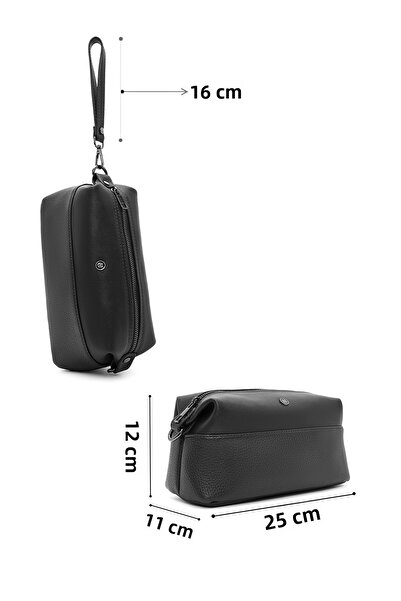 Derimod Men's Black Handbag 24Wbd 310214