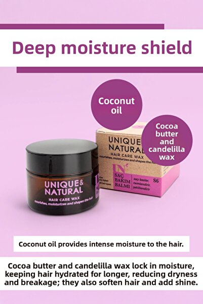 UN Unique & Natural بلسم العناية بالشعر 50 مل