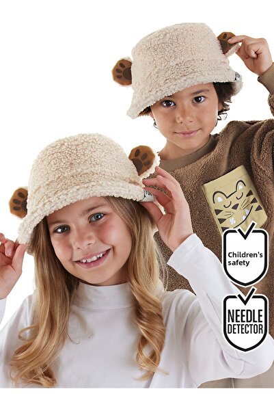 Denokids Unisex Plush Eared Fisherman Hat
