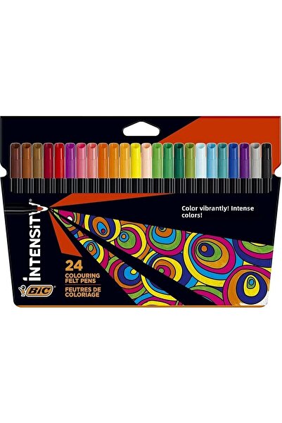 Bic أقلام تلوين لباد كثافة 24 قطعة /978035