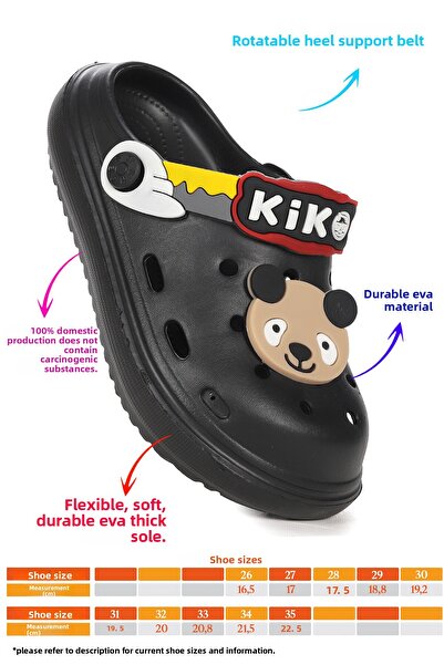 Kiko Kids Pánské pantofle Eva Plaj do bazénu, do školy a do školky s potiskem