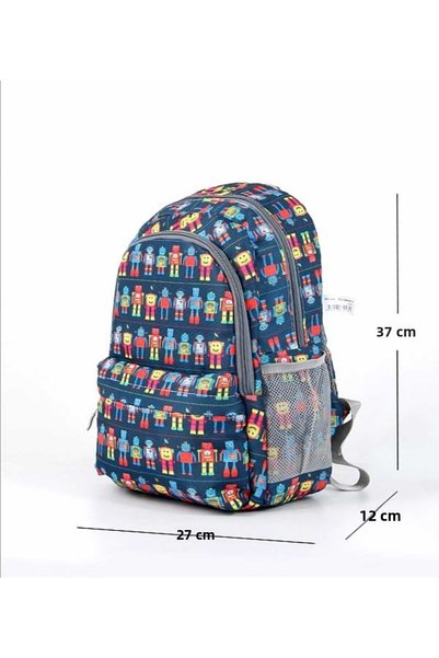 Cambridge Polo Club Robot Patterned Triple School Set 2079.345