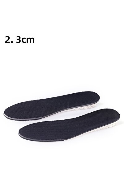 Choice نعل داخلي لزيادة الطول من إيفا مقاس كامل 2.3 سم، قطعتان، مزيل عرق، وسادات إسفنجية قابلة للتنفس، غير مرئية