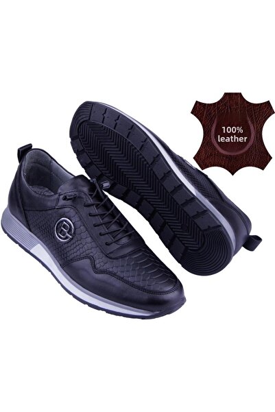 DETECTOR Vnitřní vnější pravá ortopedická kůže ultra pohodlné stylové pánské boty BRT015