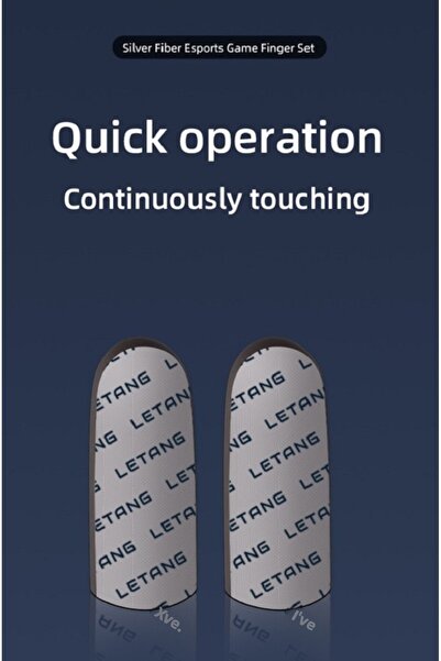 LETANG Pubg Finger Glove E-sports Finger Glove Finger Slevee Finger Holder Metal Enclosure Box
