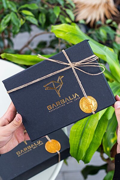 Garbalia Men's Genuine Leather Gift Belt Wallet Set