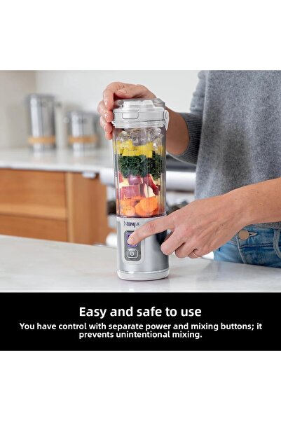 NINJA Blast ™   Portable Blender – White - Shark Ninja