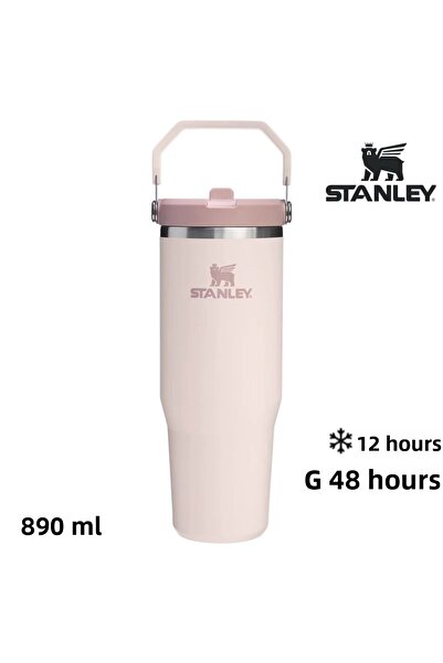 Stanley كوب The Iceflow Flip Straw 2.0 سعة 0.89 لتر و30 أونصة للجنسين بيمبي ت...