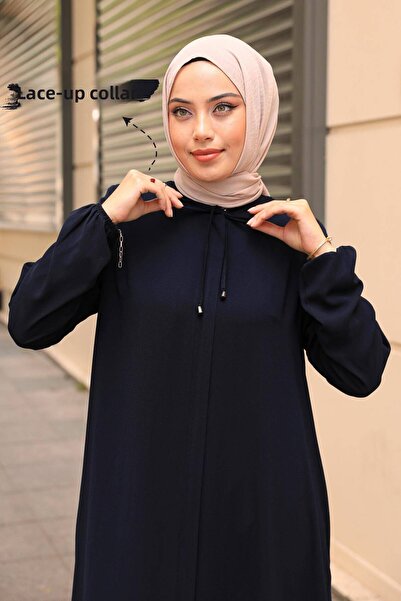 MERYEMNUR Aslı Mevlana Ferace Ναυτικό Μπλε