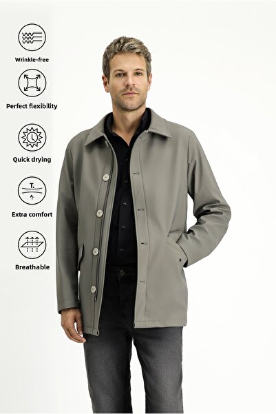 Kiğılı Techno-Line Lycra Top Coat & Trench Coat