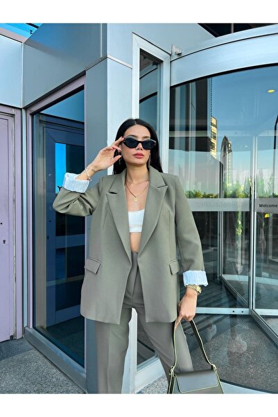 LOKADI Γυναικείο μπουφάν Perry Blazer με διπλό μανίκι