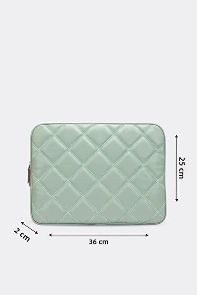MORCA Macbook Air Pro 13 & 14 Inch Laptop Case Quilted Mint