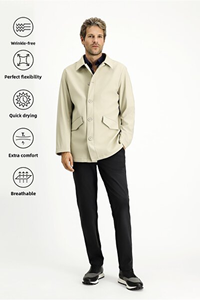 Kiğılı Techno-Line Lycra Coat & Trench Coat