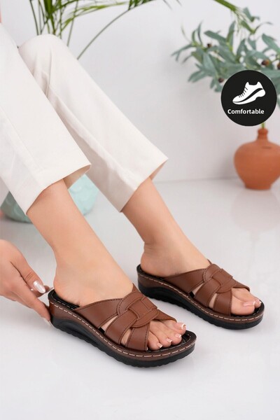 MUGGO Comfort Women's Daily Orthopedic Non-Slip Sole Comfortable Slippers