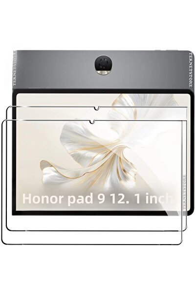 TEKNETSTORE Honor Pad 9 12.1 Inch Tablet Compatible Nano Unbreakable Screen Protector Transparent Glass Protector Fully Compatible