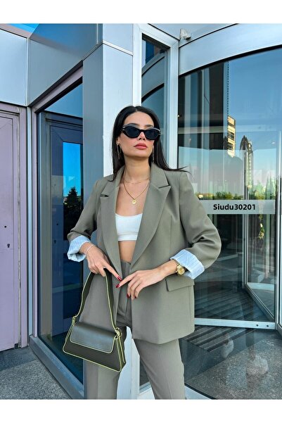 LOKADI Γυναικείο μπουφάν Perry Blazer με διπλό μανίκι