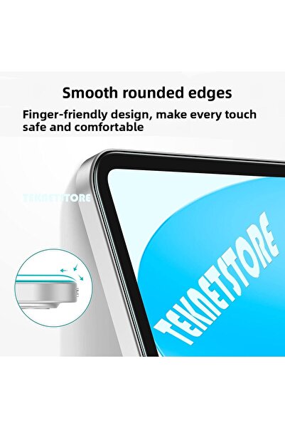 TEKNETSTORE iPad 11Th Generation A16 11 Inch / 10Th Generation 10.9 Inch Tablet Nano Screen Protector Flexible Unbreakable