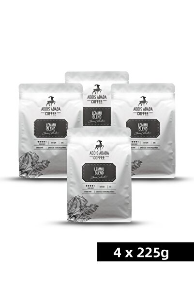 Addis Ababa Coffee ليمو 225 جرام 4 قطع فلتر - قهوة اسبريسو وحبوب