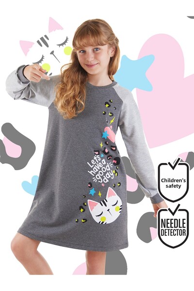 MSHB&G Girl's Wild Cat Patterned Dress