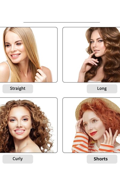 vosvera Bigudiuri din catifea pentru ondularea părului fără căldură - set de 4 bucăți Sos Hair Styler