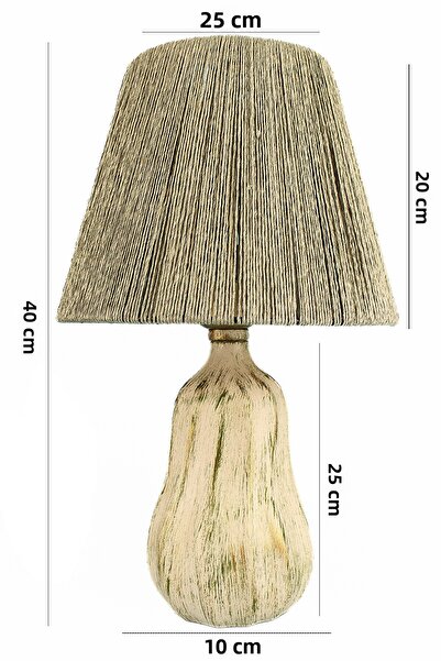 Hmydesign Green Ceramic Lampshade - Faire Handmade