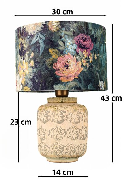 Hmydesign Charelle Handmade Decorative Ceramic Lampshade