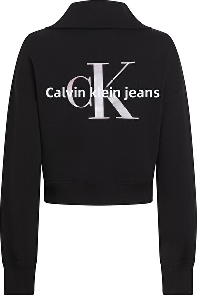 Calvin Klein Back Logo Print Long Sleeves Jacket