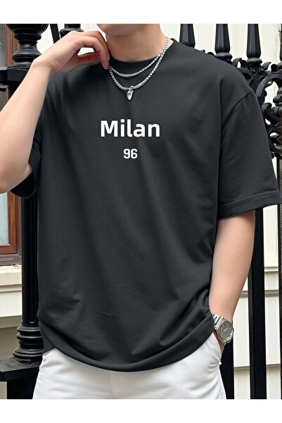 fukuza Tricou negru din 100% bumbac