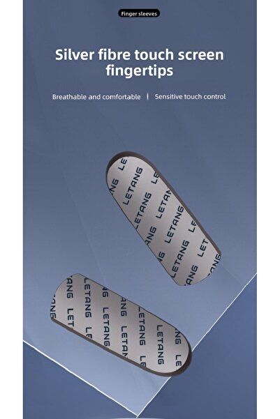 LETANG Pubg Finger Glove E-sports Finger Glove Finger Slevee Finger Holder Metal Enclosure Box