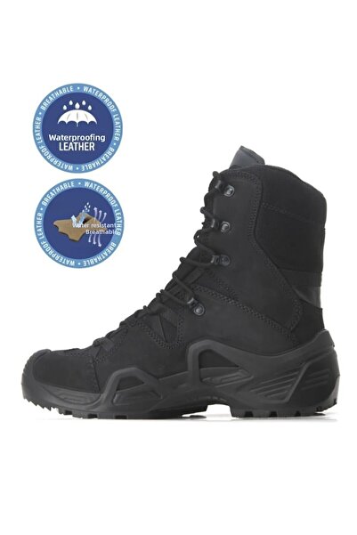 Scooter Μαύρες στρατιωτικές μπότες ΑΔΙΑΒΡΟΧΕΣ Χειμερινά ανδρικά παπούτσια Trekking Θερμικά αδιάβροχα και κρύα