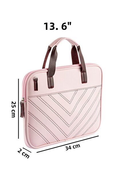 NS reliable Shock-Proof Laptop Bag Compatible with Ns MacBook Air/Pro 13-13.6 Inch - Water Resistant Design