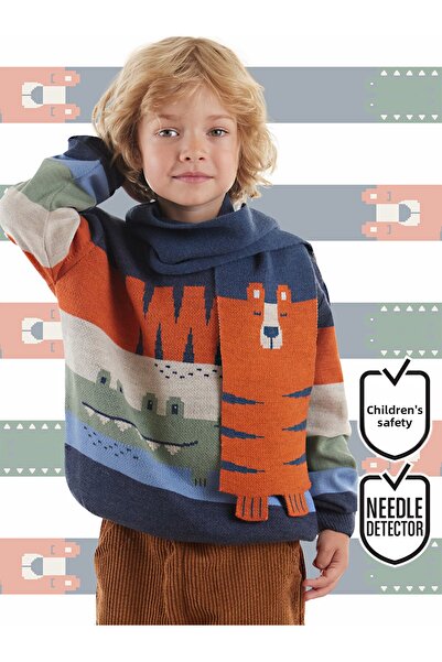 Denokids Chlapecký šátek - Krokodýl tygr