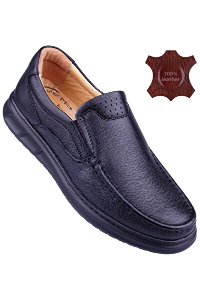 DETECTOR Ултра ортопедични удобни мъжки обувки от естествена кожа Dtc410-1