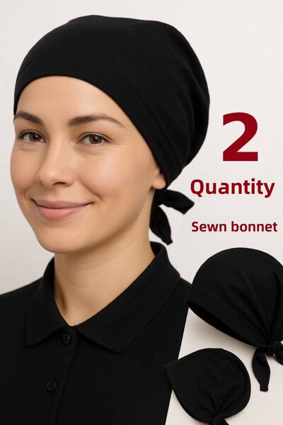 nistabolje 2 bucăți eșarfă pentru cap, bonetă hijab, eșarfă din bumbac pieptănat, respirabilă, bonetă turban
