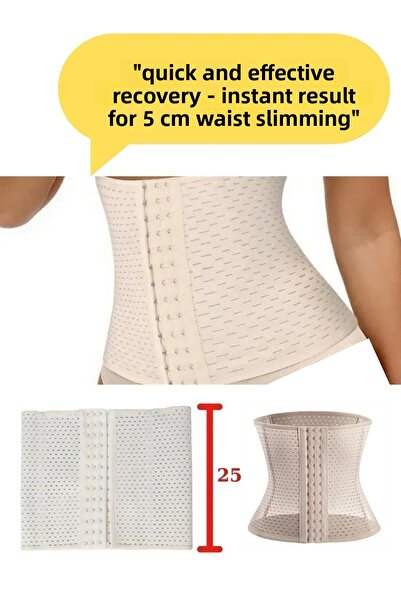 SAUNA SUIT Unisex 3 Stage Agraf Hook Waist Belly Postpartum, Sports and Daily Use Recovery Corset