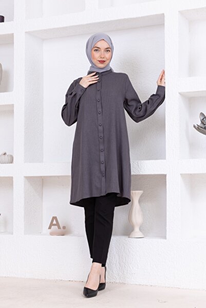 FİDEY Linen Tested Tunic