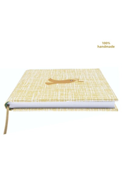 BİDEFTER Piano Note Book (g Major) 100% Handmade, Hand Sewing, 2026 Collection – Artistic Leather – A/5