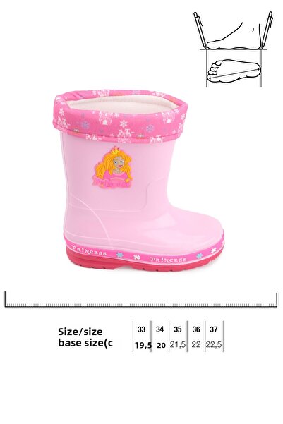 GEZER Χειμερινές Princess Girls Rain Boots