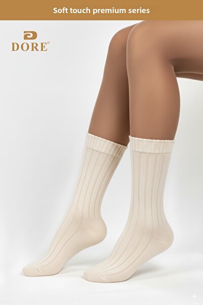Dore Γνήσιες γυναικείες κάλτσες ύπνου με μαλακή υφή Premium Series, μαλακές υφές, χειμερινές κάλτσες ύπνου, 1 ζευγάρι