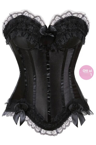 G&H UNDERWEAR Γαλλικός vintage γοτθικός κορσές