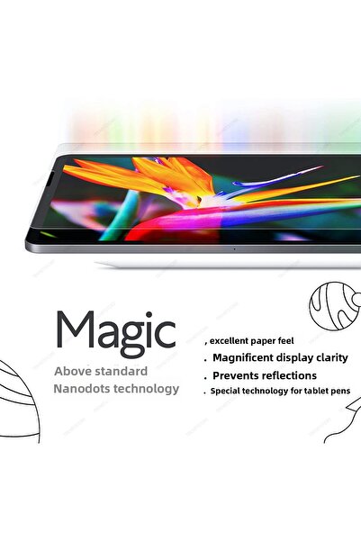 TEKNETSTORE Apple iPad 8th and 9th Generation 10.2 Inch Paper-Like Screen Protector Paper-Feel Unbreakable Glass