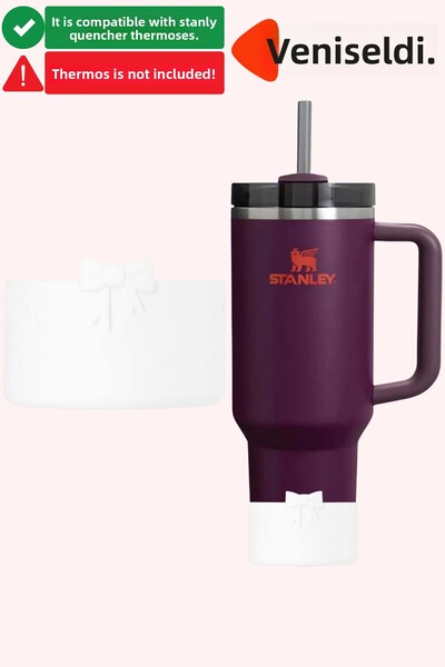 Stanley قطعة واحدة من واقي قاعدة السيليكون الأبيض متوافق مع ستانلي كوينتشر 30...