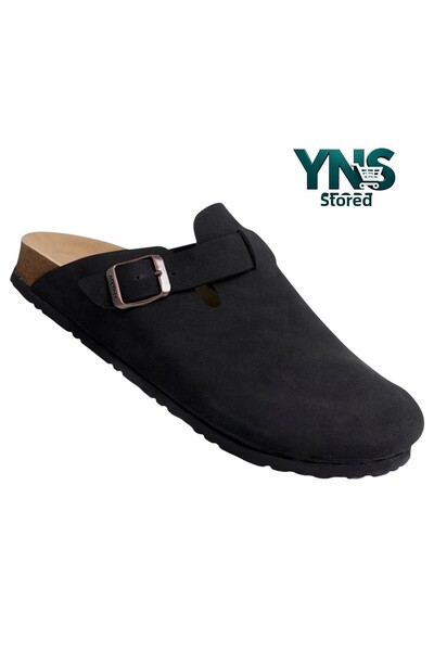 Ynsstore Νέα σεζόν Νέο μοντέλο Boston Slippers Unisex Μαύρο Χρώμα
