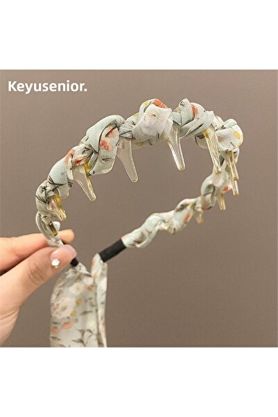 Pelin Aksesuar Mint Green Scarf Tie Crown