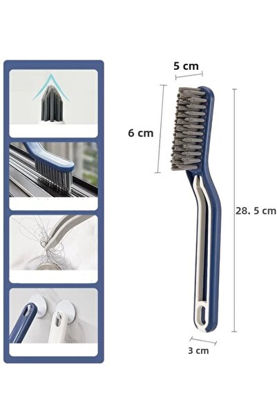 Go İthalat Bathroom Kitchen Cleaning Brush with Tweezers (5273)